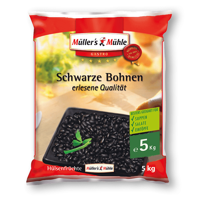 Schwarze Bohnen